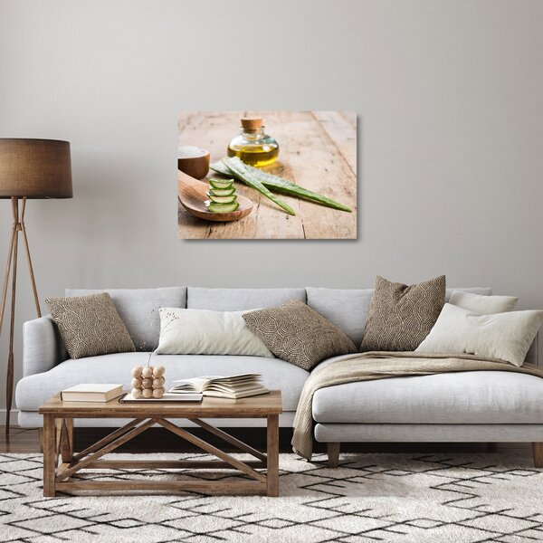 Obraz na szkle - Aloes (70x50 cm)