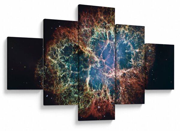 Obraz - Mgławica Krab (125x70 cm)