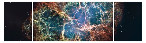 Obraz - Mgławica Krab (170x50 cm)