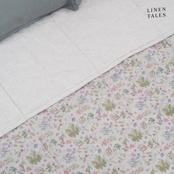 Lniana pikowana narzuta 200x220 cm Botany 2 & Melange – Linen Tales