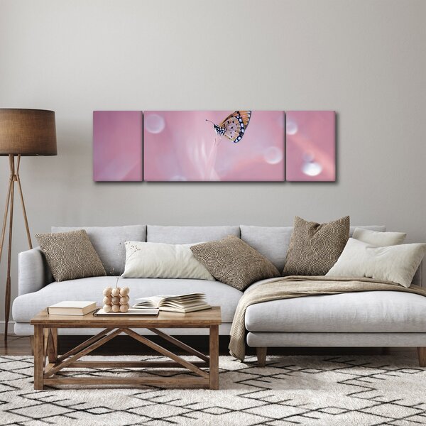 Obraz - Motyl (170x50 cm)