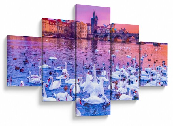 Obraz - Praga (125x70 cm)