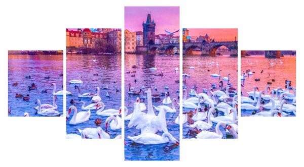 Obraz - Praga (125x70 cm)
