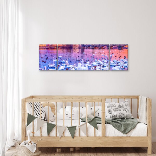 Obraz - Praga (170x50 cm)