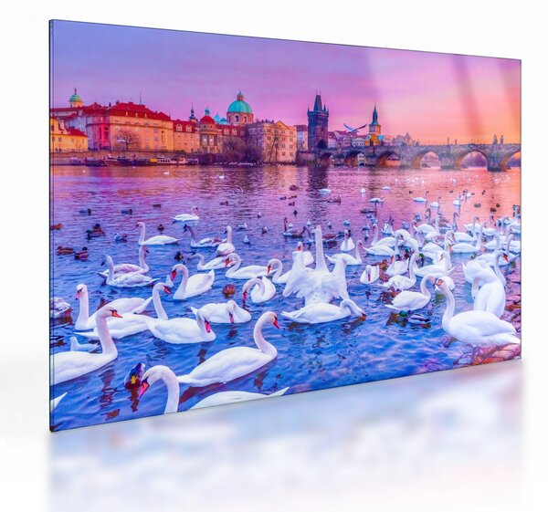 Obraz na szkle - Praga (70x50 cm)