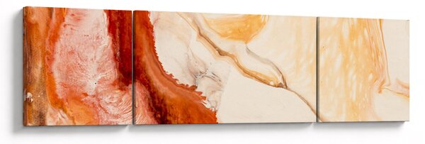 Obraz - Malarstwo abstrakcyjne (170x50 cm)