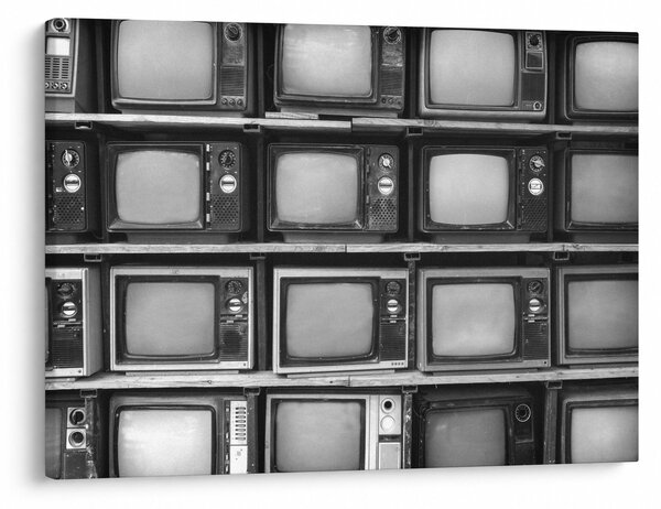 Obraz - Retro TV (70x50 cm)