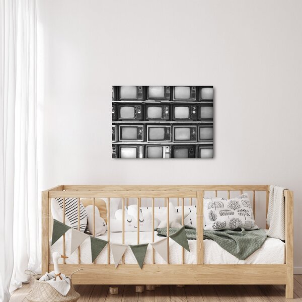 Obraz - Retro TV (70x50 cm)