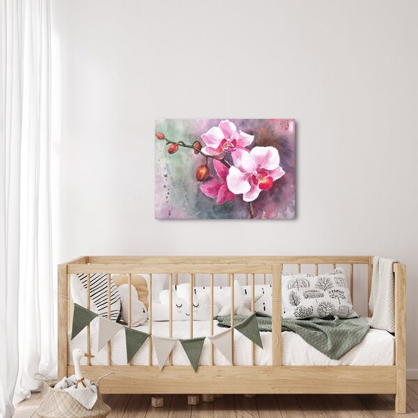 Obraz - Orchidee, akwarela (70x50 cm)