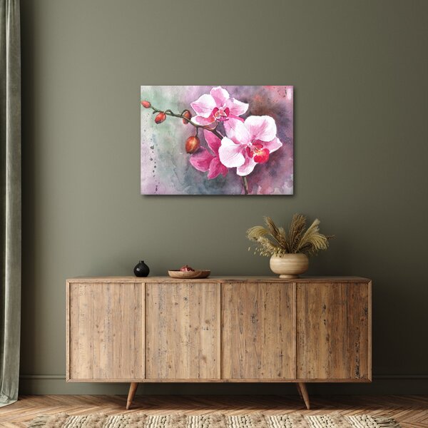 Obraz - Orchidee, akwarela (70x50 cm)