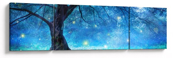 Obraz - Mistyczny las (170x50 cm)