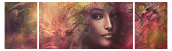 Obraz - Fantastyczna kobieta (170x50 cm)