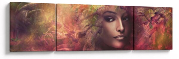 Obraz - Fantastyczna kobieta (170x50 cm)