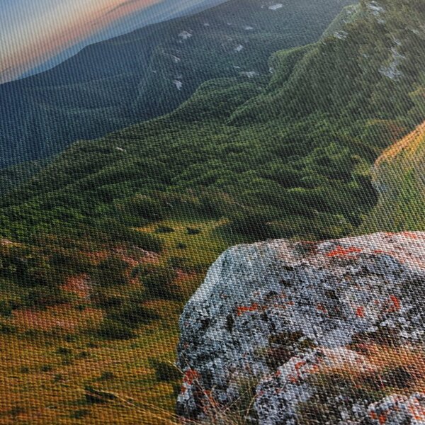 Obraz - Krajobraz górski (170x50 cm)