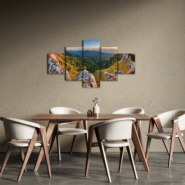 Obraz - Krajobraz górski (125x70 cm)