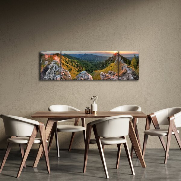 Obraz - Krajobraz górski (170x50 cm)