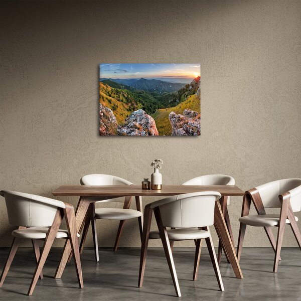 Obraz - Krajobraz górski (70x50 cm)