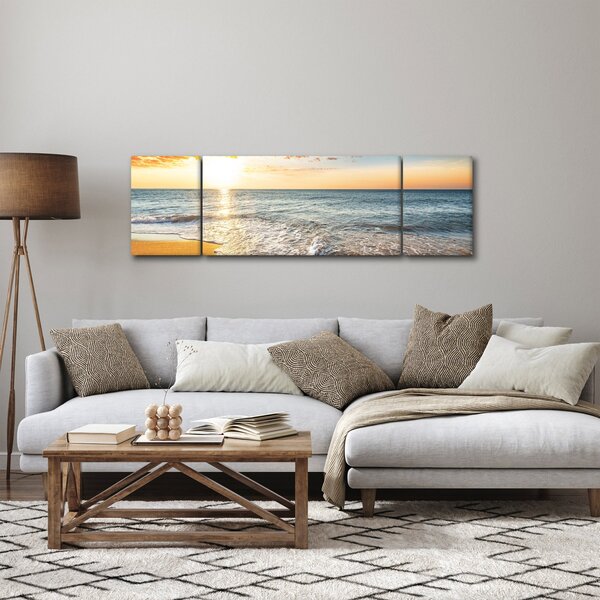 Obraz - Wschód słońca (170x50 cm)