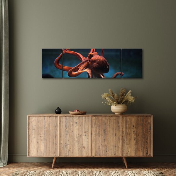 Obraz - Ośmiornica (170x50 cm)