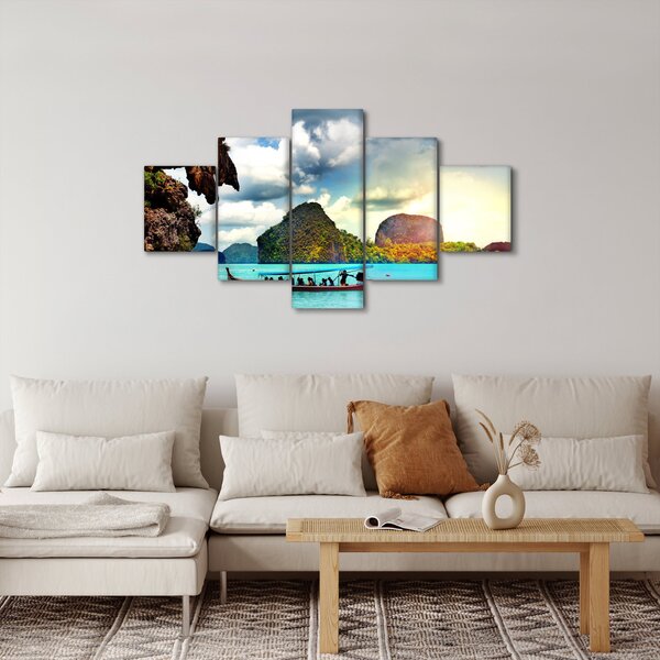 Obraz - Zatoka Phang Nga (125x70 cm)