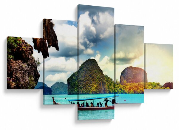 Obraz - Zatoka Phang Nga (125x70 cm)