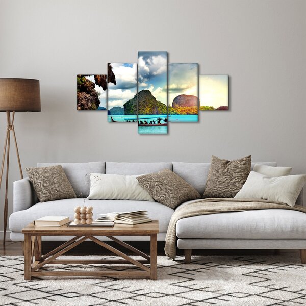 Obraz - Zatoka Phang Nga (125x70 cm)