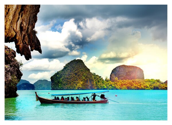 Obraz - Zatoka Phang Nga (70x50 cm)