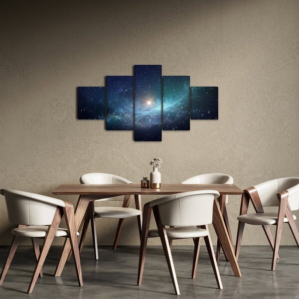 Obraz - Gwiazdy i mgławice (125x70 cm)