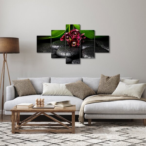 Obraz - Kamienie lawy (125x70 cm)