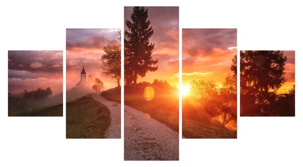 Obraz - Jamnik, Słowenia (125x70 cm)