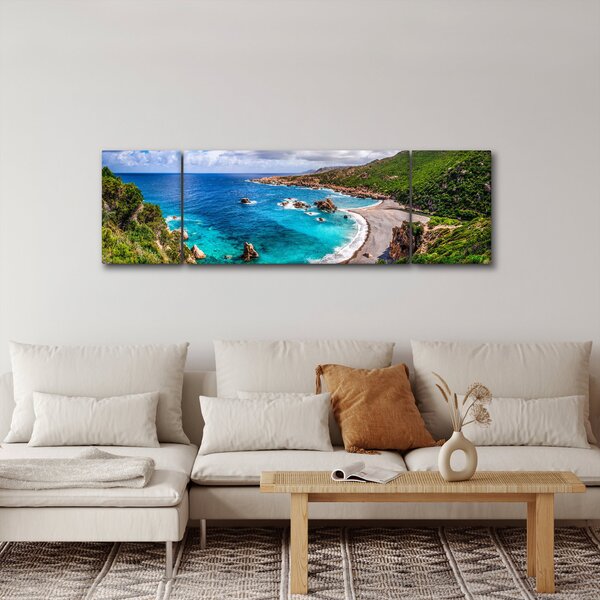 Obraz - Sardynia (170x50 cm)