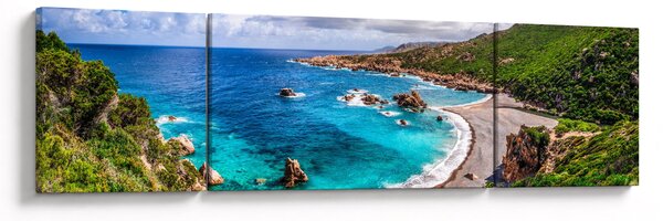 Obraz - Sardynia (170x50 cm)