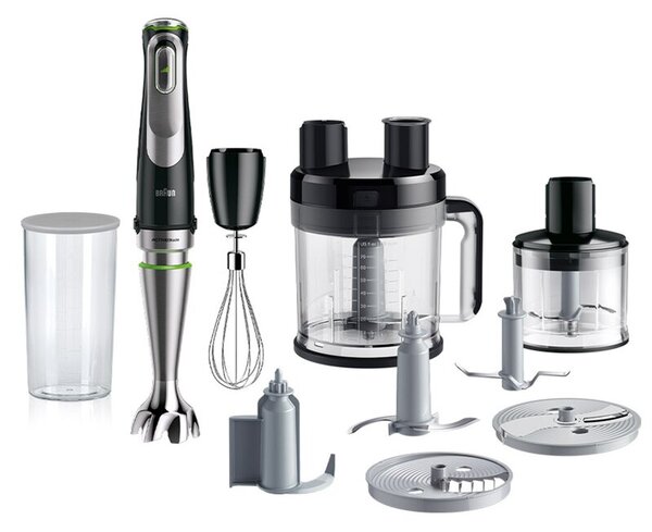Blender BRAUN MultiQuick 9 MQ9195XLI z krajarką w kostkę