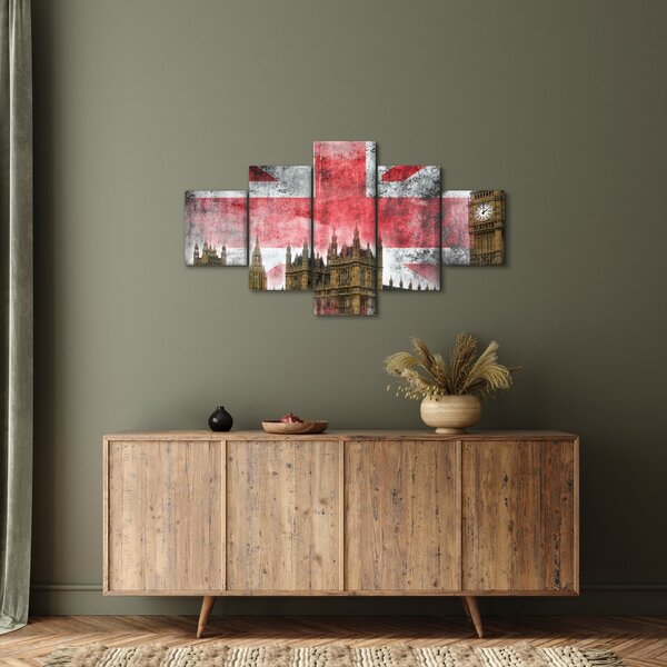 Obraz - Londyn (125x70 cm)