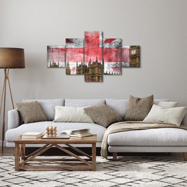 Obraz - Londyn (125x70 cm)