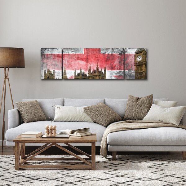 Obraz - Londyn (170x50 cm)