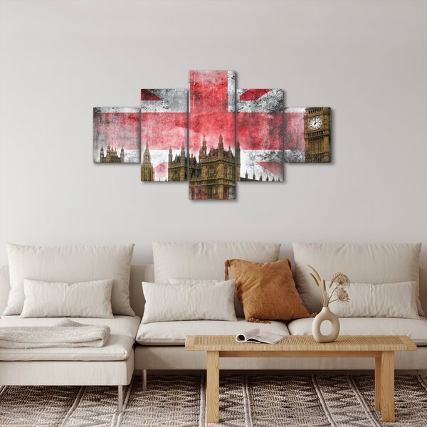 Obraz - Londyn (125x70 cm)