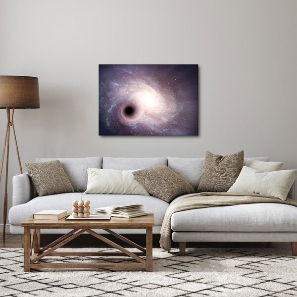 Obraz - Galaktyki spiralne (70x50 cm)