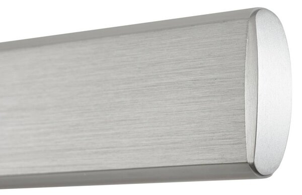 Lampa wisząca Arvon Lucande, możliwość ściemniania, aluminiowy / szary / cynkowy, salon / jadalnia, metal, nowoczesny