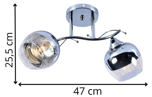 Nowoczesna lampa sufitowa - K4-W89