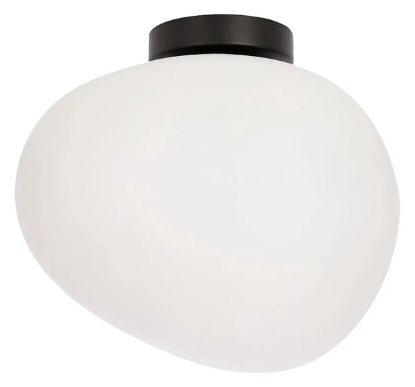 Nowoczesna lampa sufitowa z białym kloszem D210 B8-R77