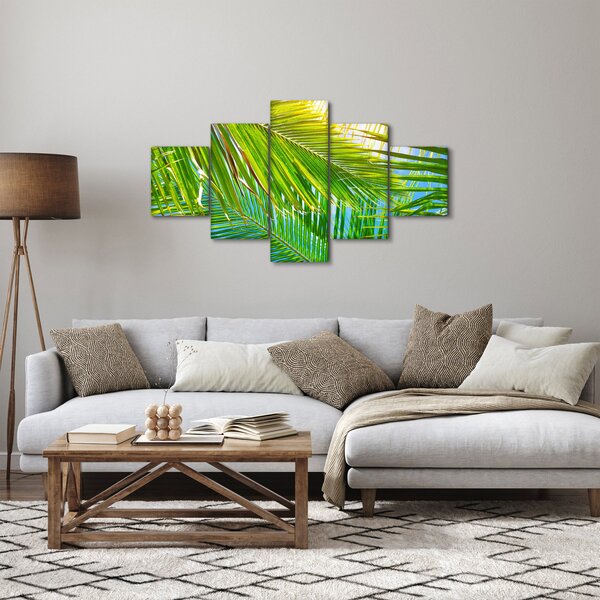 Obraz - Liście palmowe (125x70 cm)
