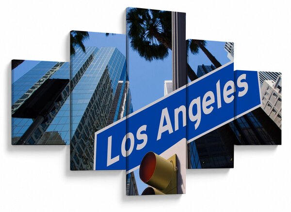 Obraz - Los Angeles (125x70 cm)