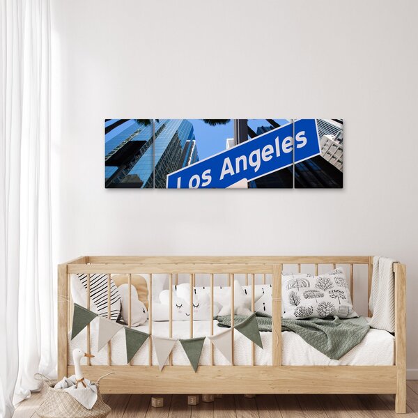 Obraz - Los Angeles (170x50 cm)