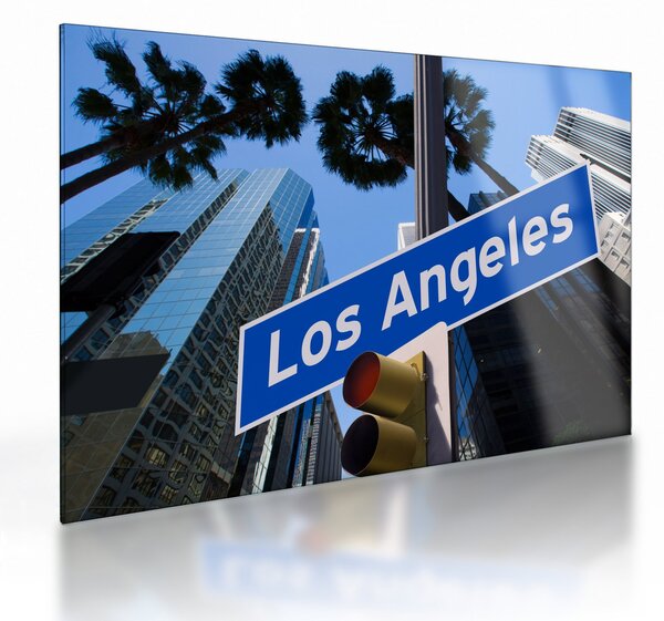Obraz na szkle - Los Angeles (70x50 cm)
