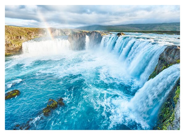 Obraz - Wodospad Godafoss (70x50 cm)