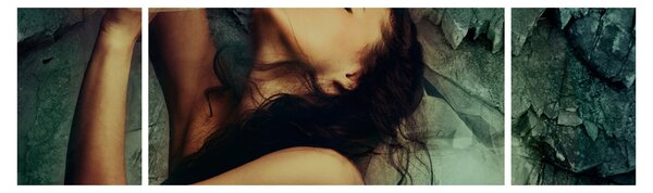 Obraz - Muza (170x50 cm)