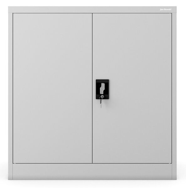 Szafka na akta osobowe, głęboka, szara, 900x930x600 mm: BEATA D600