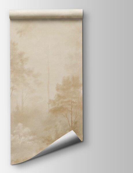 Fototapeta Zamglony las z drzewami, Fototapety Natura, Popularne Fototapety, t00948v1 - Tapeko.pl
