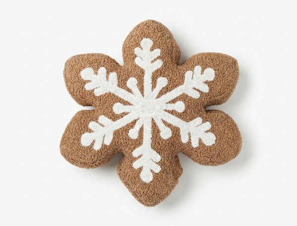 Poduszka dekoracyjna SNOW COOKIE 35x35 cm, brązowy